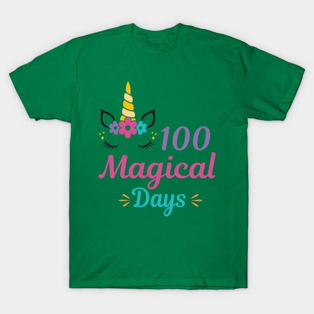 100 MAgical Days T-Shirt by busines_night
